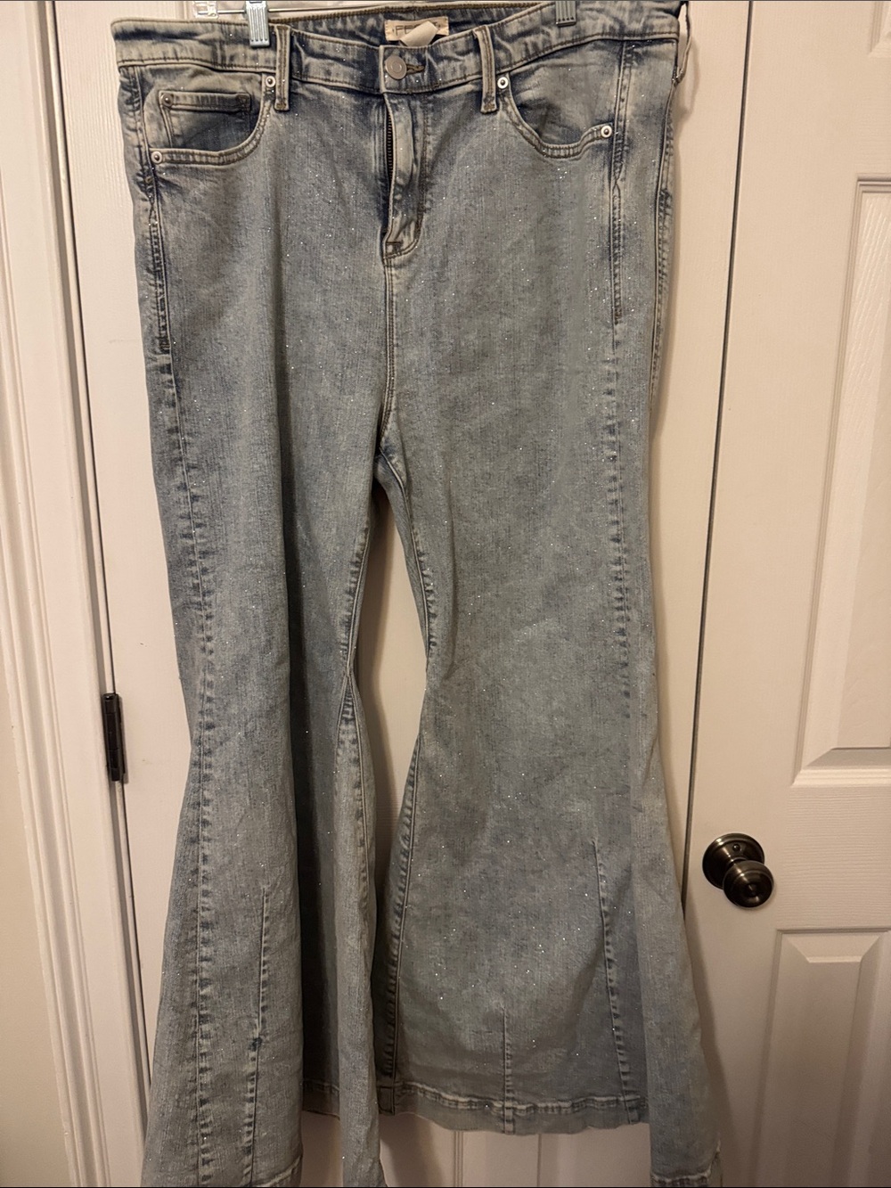 NWT Festi Jeans with Sparkle, sz.18